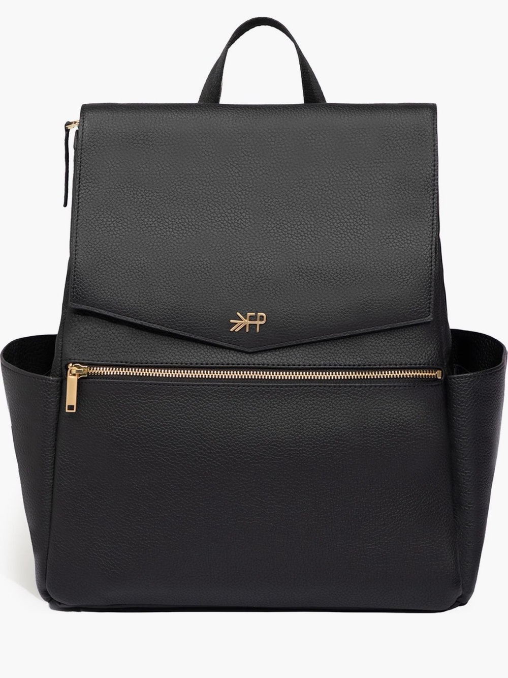 Freshly Picked Classic Diaper Backpack II Convertible Black Embony